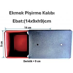 Ekmek Kalıbı - Ebat:(14x9xh9)cm